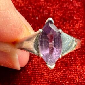 Sterling Silver Amethyst Ring
